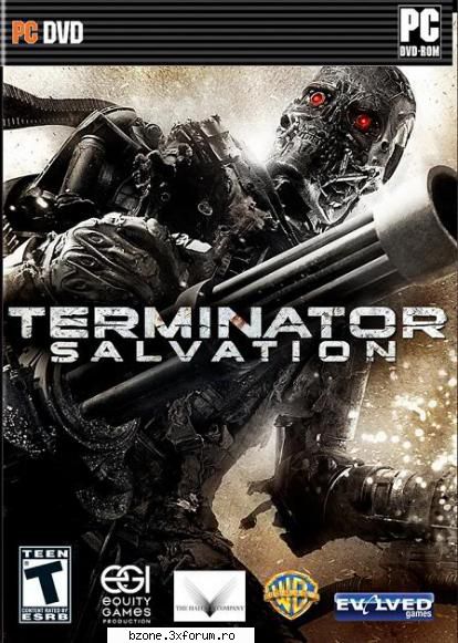 terminator salvation by: evolved games equity games by: date: may 19, 2009genre: system windows sp2