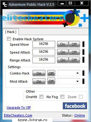 adventure public hack v.1.5

 32/64 bit hackshield by : legolas93 & :

 speed move fix
 speed